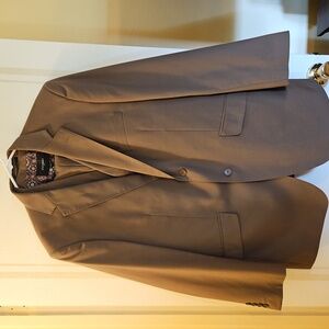 42R Carmel colored 3-piece Men's Statement Suit.